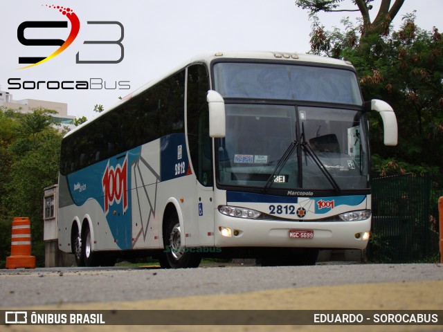 Auto Viação 1001 2812 na cidade de São Paulo, São Paulo, Brasil, por EDUARDO - SOROCABUS. ID da foto: 7185941.