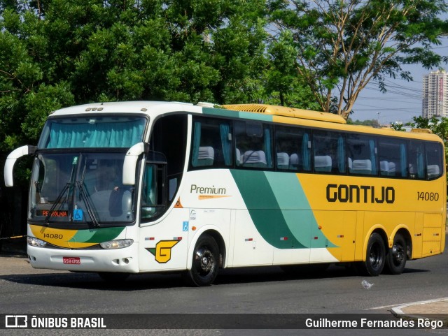 Empresa Gontijo de Transportes 14080 na cidade de Teresina, Piauí, Brasil, por Guilherme Fernandes Rêgo. Número da foto: #7186702.