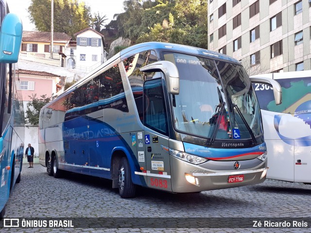 Arca Turismo 5083 na cidade de Petrópolis, Rio de Janeiro, Brasil, por Zé Ricardo Reis. ID da foto: 7186284.