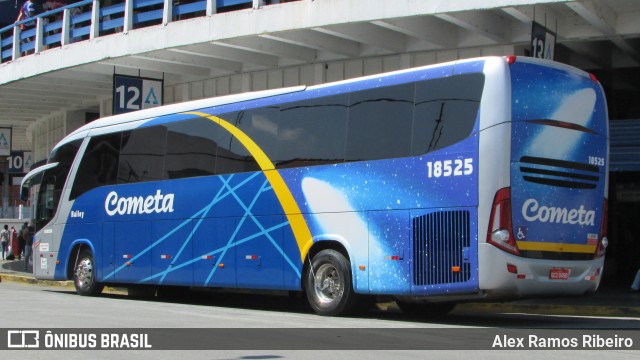 Viação Cometa 18225 na cidade de Aparecida, São Paulo, Brasil, por Alex Ramos Ribeiro. Número da foto: #7187381.
