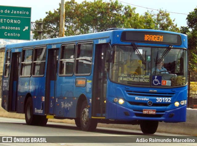 Bettania Ônibus 30192 na cidade de Belo Horizonte, Minas Gerais, Brasil, por Adão Raimundo Marcelino. ID da foto: 7187130.