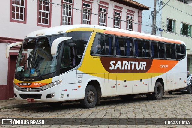 Saritur - Santa Rita Transporte Urbano e Rodoviário 29300 na cidade de Capela Nova, Minas Gerais, Brasil, por Lucas Lima. Número da foto: #7186775.