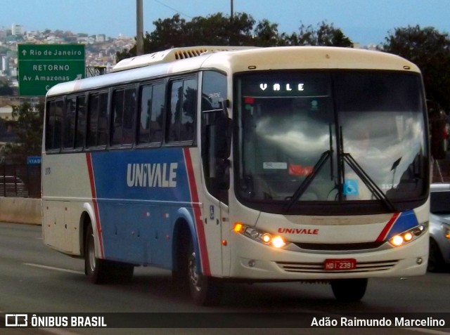 Univale Transportes 3170 na cidade de Belo Horizonte, Minas Gerais, Brasil, por Adão Raimundo Marcelino. ID da foto: 7187193.