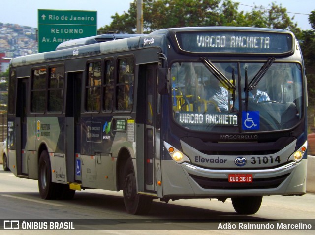 Via BH Coletivos 31014 na cidade de Belo Horizonte, Minas Gerais, Brasil, por Adão Raimundo Marcelino. Número da foto: #7187118.