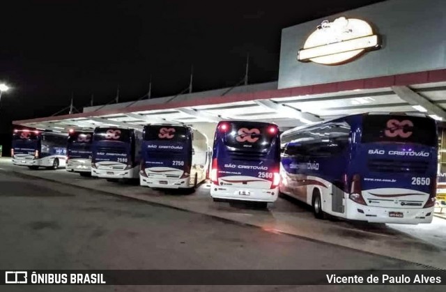 Viação São Cristóvão 2650 na cidade de Pouso Alegre, Minas Gerais, Brasil, por Vicente de Paulo Alves. Número da foto: #7186674.