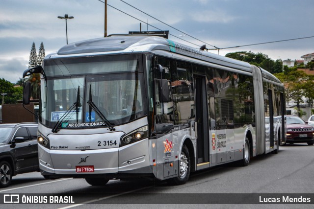 Sambaíba Transportes Urbanos 2 3154 na cidade de São Paulo, São Paulo, Brasil, por Lucas Mendes. ID da foto: 7113461.