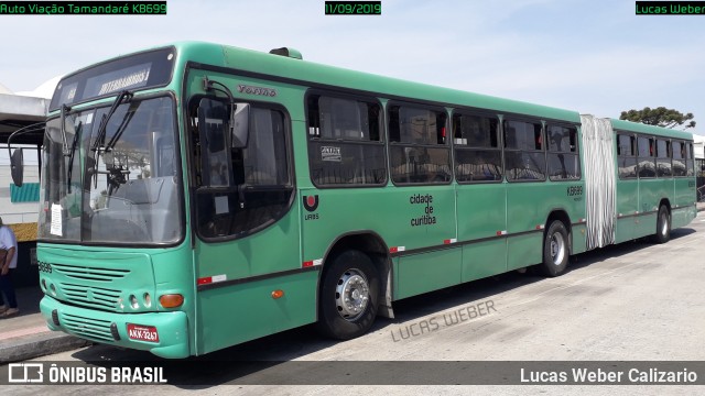 Viação Tamandaré KB699 na cidade de Curitiba, Paraná, Brasil, por Lucas Weber Calizario. Número da foto: #7111870.