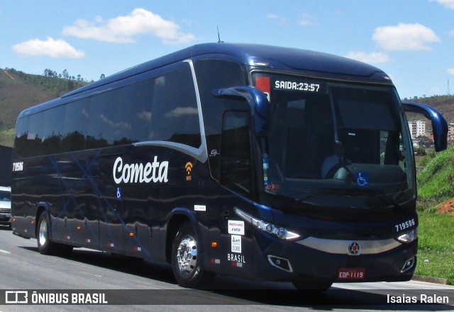 Viação Cometa 719506 na cidade de Santos Dumont, Minas Gerais, Brasil, por Isaias Ralen. Número da foto: #7113850.