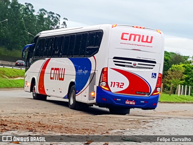 CMW Transportes 1172 na cidade de São José dos Campos, São Paulo, Brasil, por Felipe Carvalho. Número da foto: #7113714.