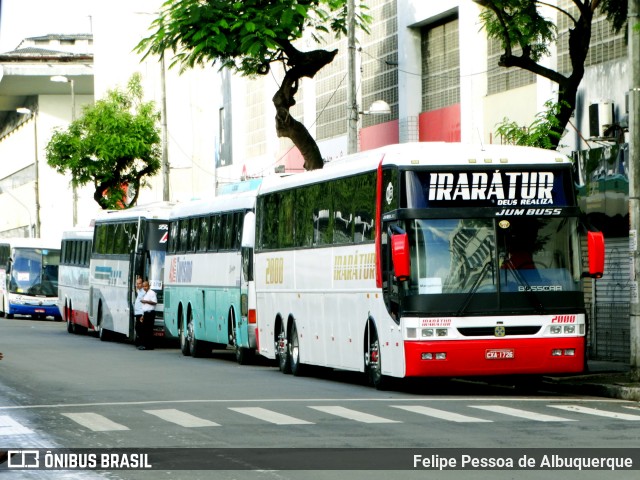 Irará Tur Transporte e Turismo 2000 na cidade de Salvador, Bahia, Brasil, por Felipe Pessoa de Albuquerque. Número da foto: #7112076.