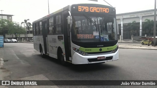 Viação Nossa Senhora de Lourdes B58010 na cidade de Rio de Janeiro, Rio de Janeiro, Brasil, por João Victor Damião. Número da foto: #7113983.