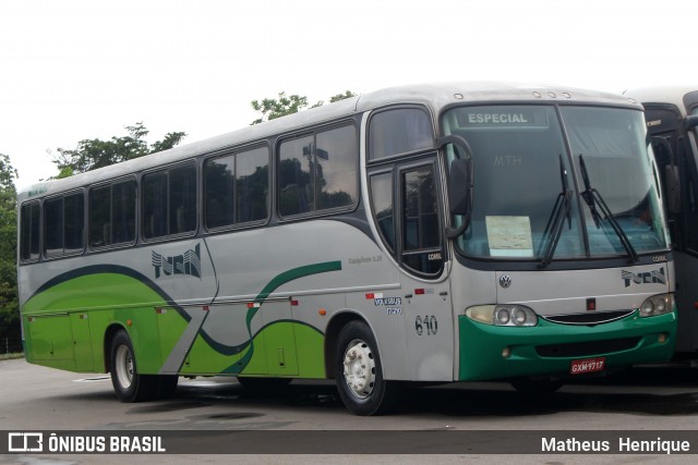 Turin Transportes 610 na cidade de Ouro Branco, Minas Gerais, Brasil, por Matheus Henrique. ID da foto: 7113889.