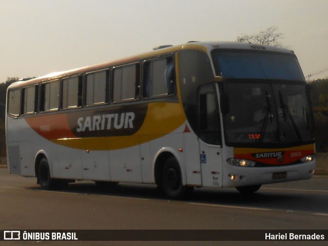 Saritur - Santa Rita Transporte Urbano e Rodoviário 8900 na cidade de Itaúna, Minas Gerais, Brasil, por Hariel Bernades. ID da foto: 7112081.