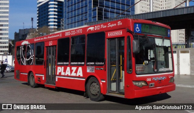 Plaza 448 na cidade de Ciudad Autónoma de Buenos Aires, Argentina, por Agustin SanCristobal1712. ID da foto: 7112055.