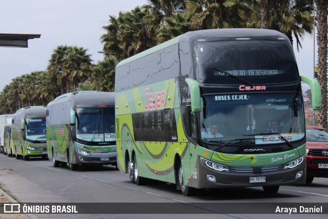 Buses Cejer 45 na cidade de Coquimbo, Elqui, Coquimbo, Chile, por Araya Daniel . Número da foto: #7113036.