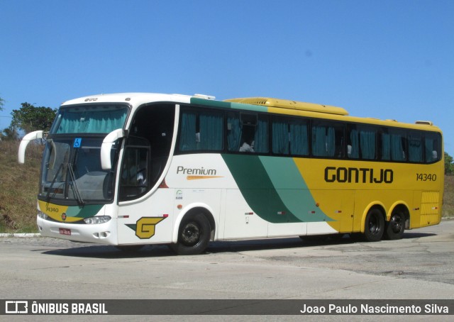 Empresa Gontijo de Transportes 14340 na cidade de Natal, Rio Grande do Norte, Brasil, por Joao Paulo Nascimento Silva. ID da foto: 7189823.