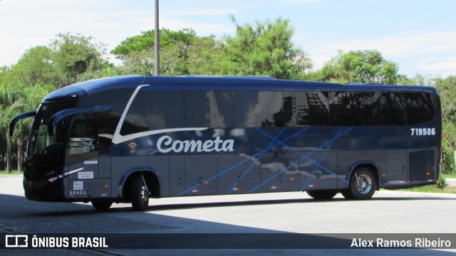 Viação Cometa 719506 na cidade de Taubaté, São Paulo, Brasil, por Alex Ramos Ribeiro. ID da foto: 7189954.