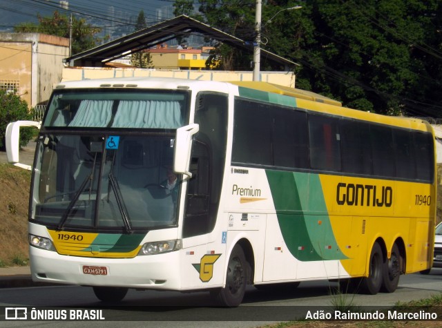 Empresa Gontijo de Transportes 11940 na cidade de Belo Horizonte, Minas Gerais, Brasil, por Adão Raimundo Marcelino. ID da foto: 7189717.