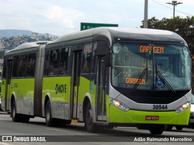 Bettania Ônibus 30544 na cidade de Belo Horizonte, Minas Gerais, Brasil, por Adão Raimundo Marcelino. ID da foto: 7189817.