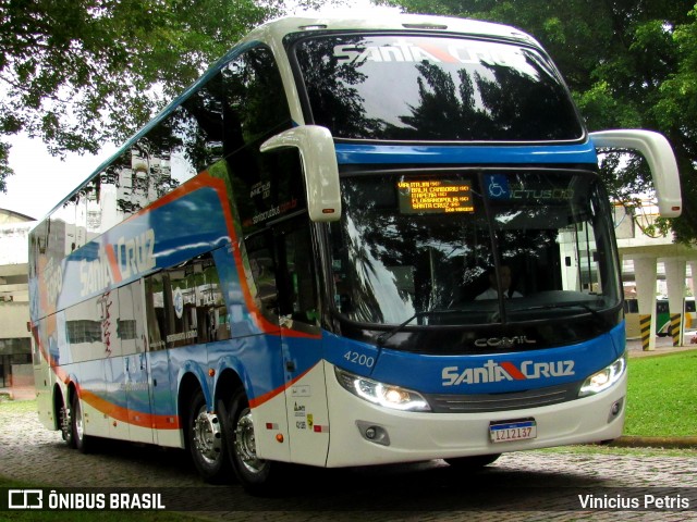 VUSC - Viação União Santa Cruz 4200 na cidade de Joinville, Santa Catarina, Brasil, por Vinicius Petris. Número da foto: #7190136.