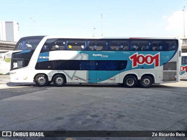 Auto Viação 1001 RJ 108.711 na cidade de Rio de Janeiro, Rio de Janeiro, Brasil, por Zé Ricardo Reis. Número da foto: #7188536.