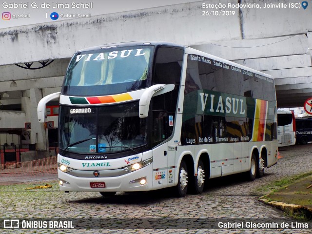 Viasul - Auto Viação Venâncio Aires 11000 na cidade de Joinville, Santa Catarina, Brasil, por Gabriel Giacomin de Lima. ID da foto: 7189541.