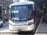 Viação Campo Belo 7 2426 na cidade de São Paulo, São Paulo, Brasil, por Gustavo Cruz Bezerra. Número da foto: #:id.