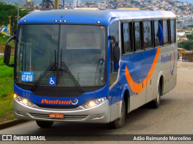 Pontual 510 na cidade de Belo Horizonte, Minas Gerais, Brasil, por Adão Raimundo Marcelino. ID da foto: 7193180.