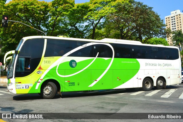 Expresso Princesa dos Campos 5933 na cidade de Taboão da Serra, São Paulo, Brasil, por Eduardo Ribeiro. Número da foto: #7193155.