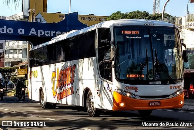 Venus Turística 2790 na cidade de Aparecida, São Paulo, Brasil, por Vicente de Paulo Alves. Número da foto: #7192186.