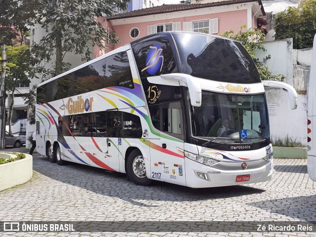 Guibor Turismo 2117 na cidade de Petrópolis, Rio de Janeiro, Brasil, por Zé Ricardo Reis. ID da foto: 7192411.