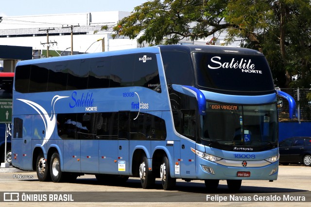 Expresso Satélite Norte 18008 na cidade de Goiânia, Goiás, Brasil, por Felipe Navas Geraldo Moura . ID da foto: 7190304.