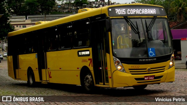 Gidion Transporte e Turismo 11332 na cidade de Joinville, Santa Catarina, Brasil, por Vinicius Petris. Número da foto: #7192512.