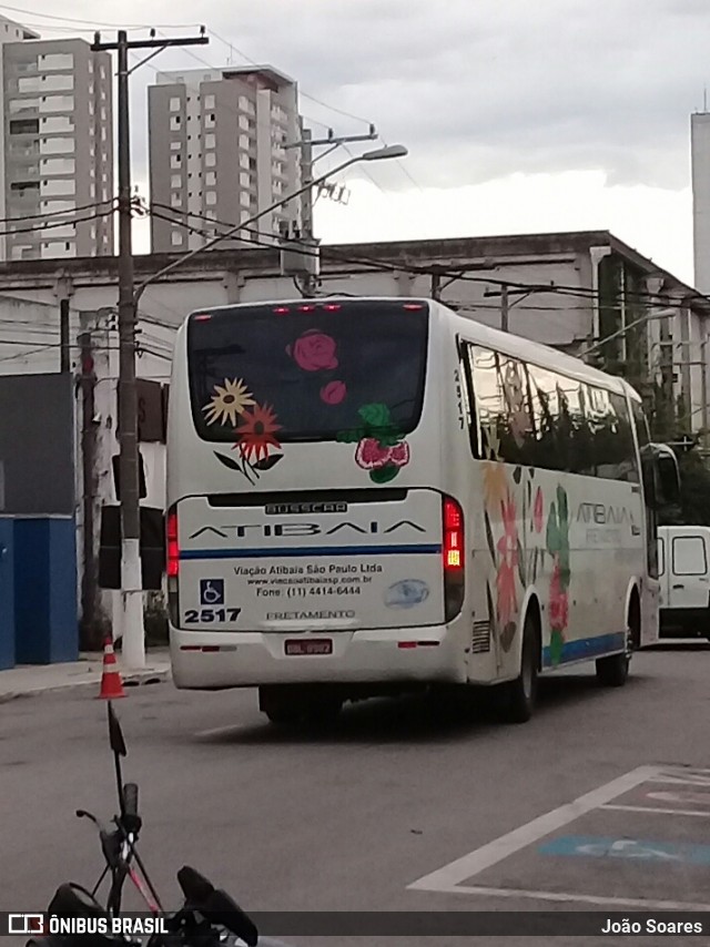Viação Atibaia São Paulo 2517 na cidade de São Paulo, São Paulo, Brasil, por João Soares. Número da foto: #7191720.