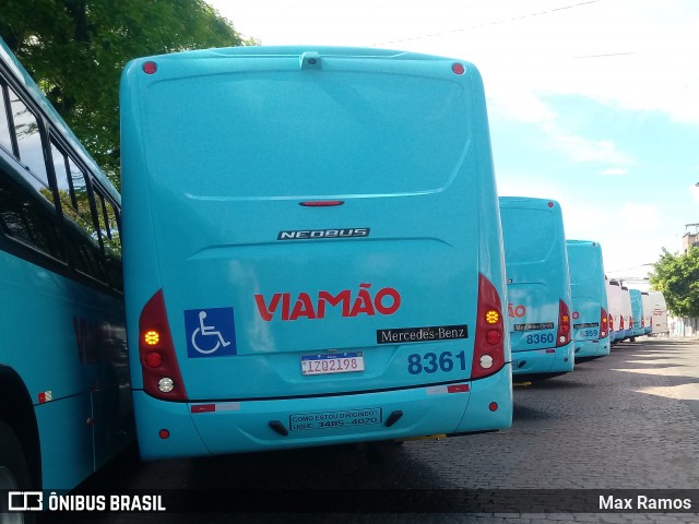 Empresa de Transporte Coletivo Viamão 8361 na cidade de Viamão, Rio Grande do Sul, Brasil, por Max Ramos. ID da foto: 7192883.