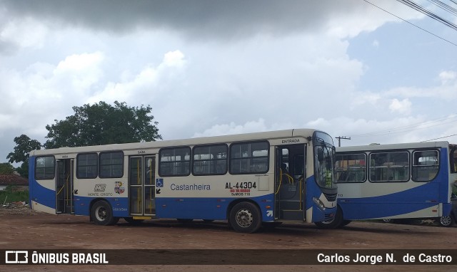 Auto Viação Monte Cristo AL-44304 na cidade de Belém, Pará, Brasil, por Carlos Jorge N.  de Castro. Número da foto: #7190604.