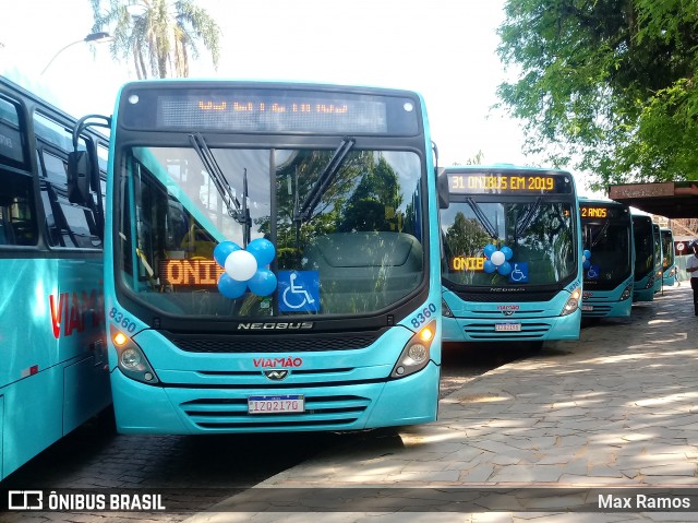 Empresa de Transporte Coletivo Viamão 8360 na cidade de Viamão, Rio Grande do Sul, Brasil, por Max Ramos. Número da foto: #7190579.