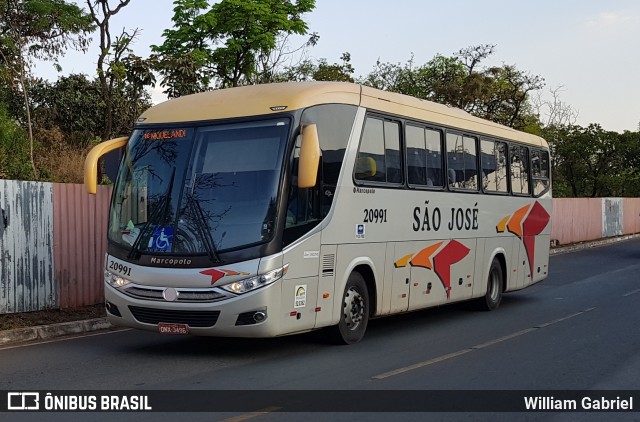 Expresso São José do Tocantins 20991 na cidade de Brasília, Distrito Federal, Brasil, por William Gabriel. Número da foto: #7193219.