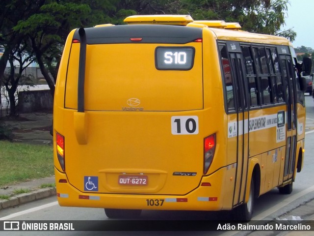 Transporte Suplementar de Belo Horizonte 1037 na cidade de Belo Horizonte, Minas Gerais, Brasil, por Adão Raimundo Marcelino. ID da foto: 7193061.