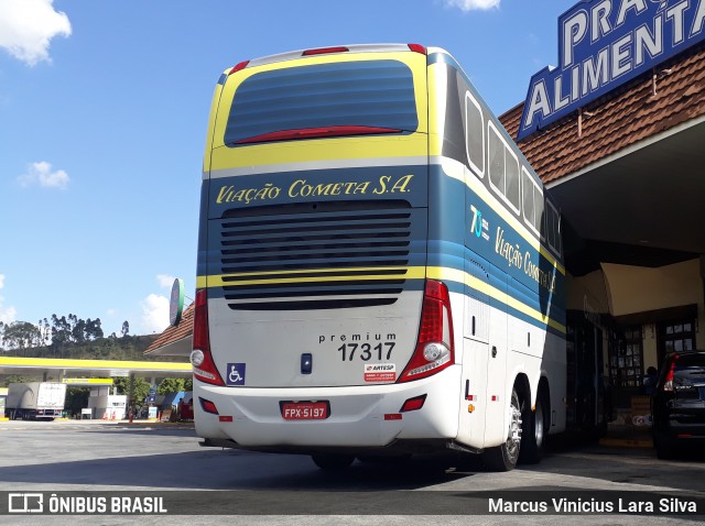 Viação Cometa 17317 na cidade de Oliveira, Minas Gerais, Brasil, por Marcus Vinicius Lara Silva. Número da foto: #7190221.