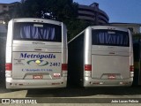 Expresso Metrópolis Transportes e Viagens 2402 na cidade de Serra Negra, São Paulo, Brasil, por João Lucas Felicio. Número da foto: #:id.