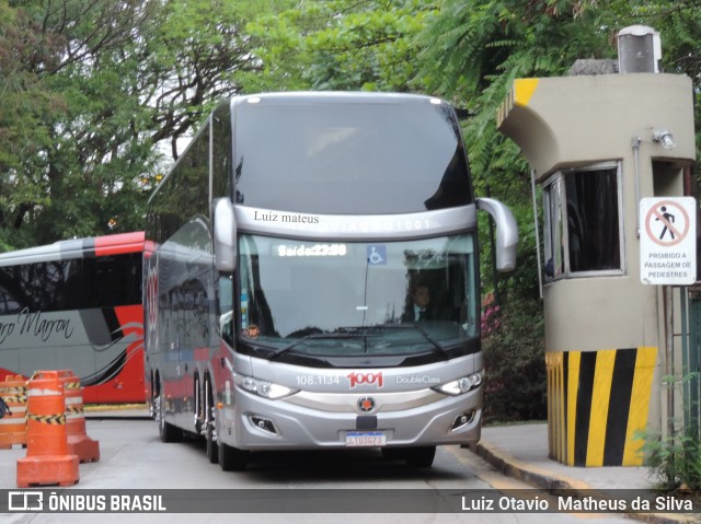 Auto Viação 1001 RJ 108.1134 na cidade de São Paulo, São Paulo, Brasil, por Luiz Otavio Matheus da Silva. Número da foto: #7116297.