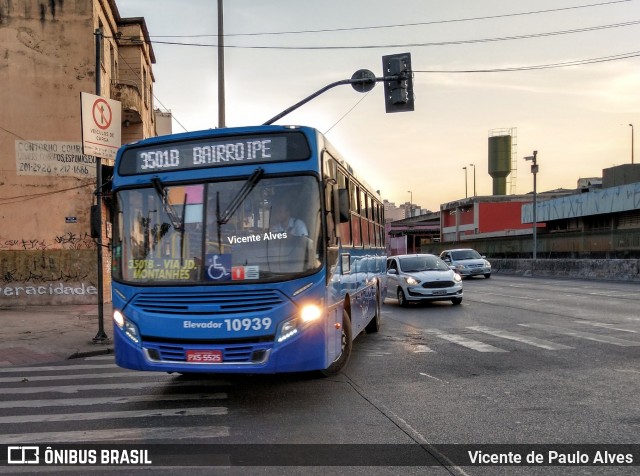Auto Omnibus Floramar 10939 na cidade de Belo Horizonte, Minas Gerais, Brasil, por Vicente de Paulo Alves. Número da foto: #7115841.