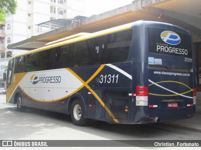 Viação Progresso 31311 na cidade de Carangola, Minas Gerais, Brasil, por Christian  Fortunato. Número da foto: #7116655.