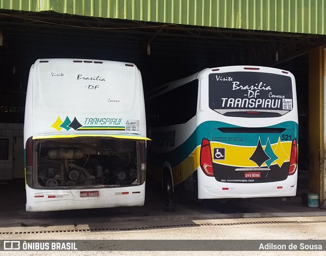 Viação Transpiauí 521 na cidade de Águas Lindas de Goiás, Goiás, Brasil, por Adilson de Sousa. Número da foto: #7114447.