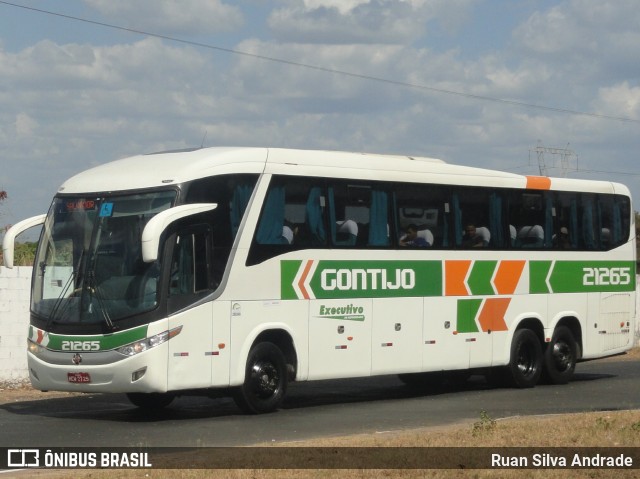 Empresa Gontijo de Transportes 21265 na cidade de Teresina, Piauí, Brasil, por Ruan Silva Andrade. Número da foto: #7115247.