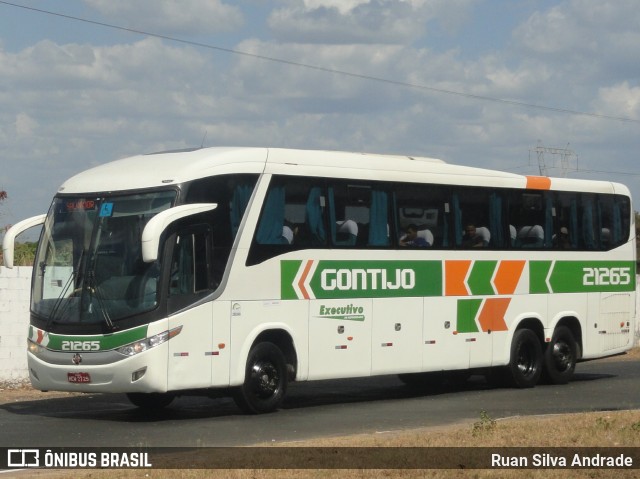 Empresa Gontijo de Transportes 21265 na cidade de Teresina, Piauí, Brasil, por Ruan Silva Andrade. ID da foto: 7115247.