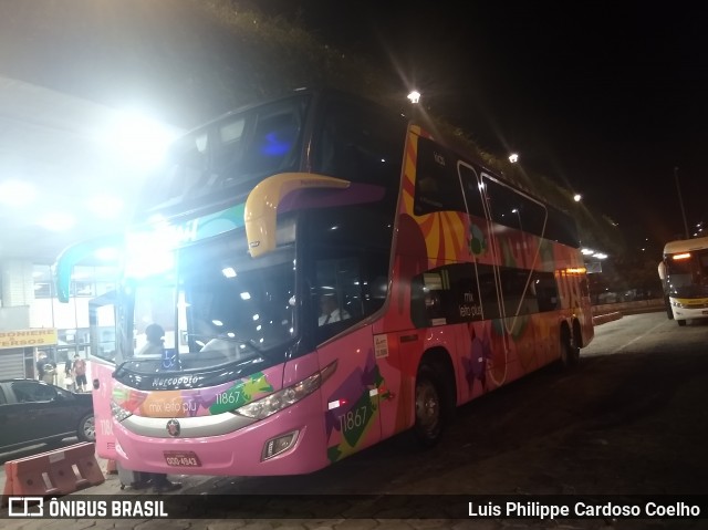 UTIL - União Transporte Interestadual de Luxo 11867 na cidade de Belo Horizonte, Minas Gerais, Brasil, por Luis Philippe Cardoso Coelho. ID da foto: 7116516.