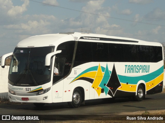 Viação Transpiauí 521 na cidade de Teresina, Piauí, Brasil, por Ruan Silva Andrade. Número da foto: #7115226.
