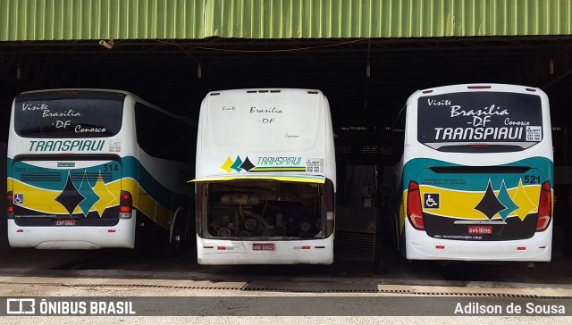 Viação Transpiauí 481 na cidade de Águas Lindas de Goiás, Goiás, Brasil, por Adilson de Sousa. Número da foto: #7114450.